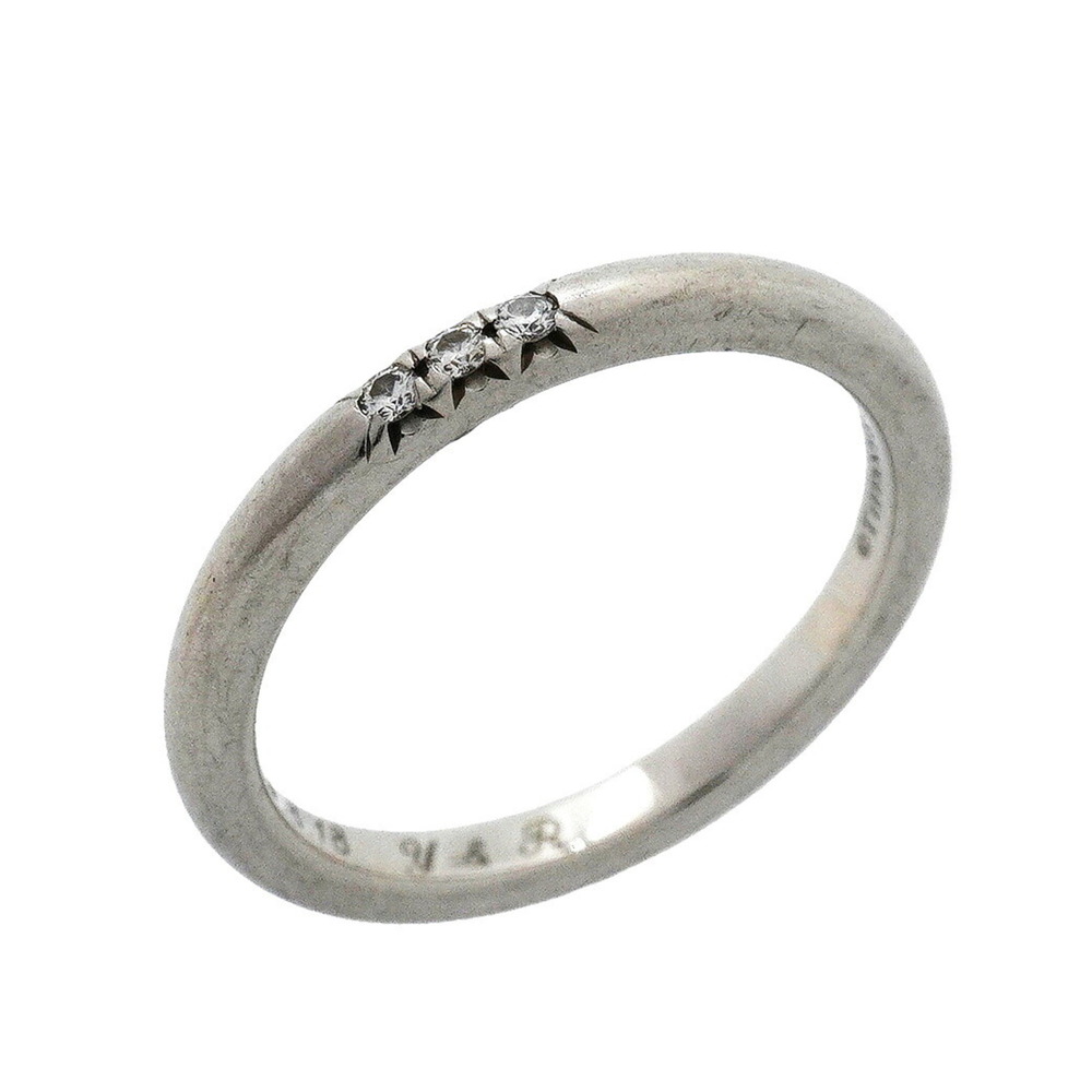 TIFFANY & CO. Silver Diamond Ring